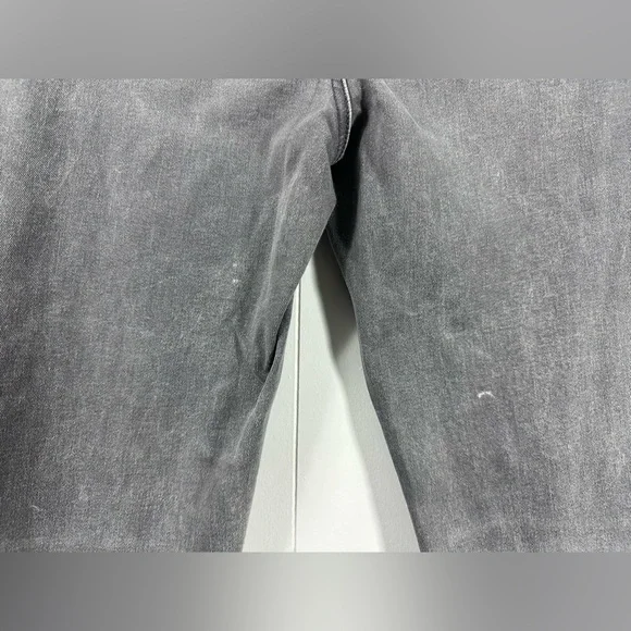 American Eagle Curvy High rise Gray Jegging Distressed Size 4 Next Level Stretch - Picture 7 of 13